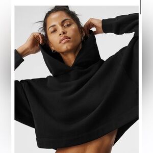 Alo Black Bae Hoodie size S